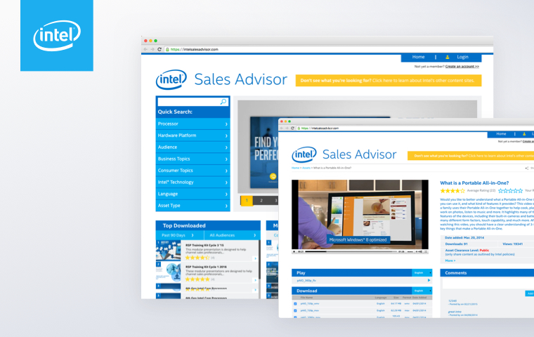 INTEL SALES ADVISOR